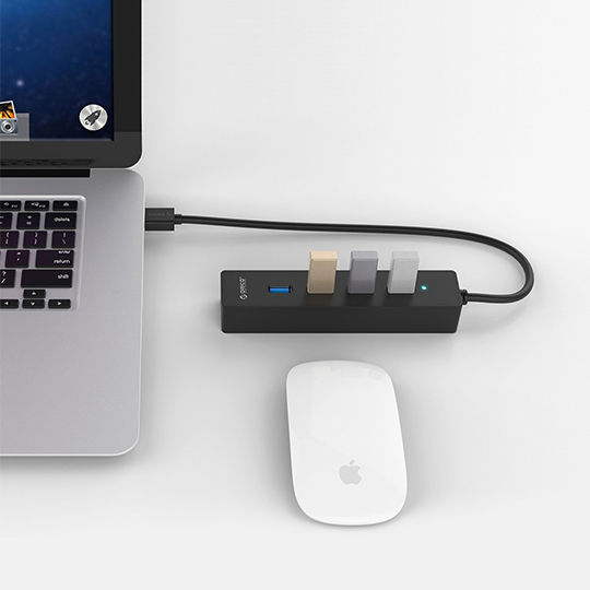 هاب ۴ پورت USB3.0 اوریکو مدل ORICO W8PH4-U3-BK - Image 7