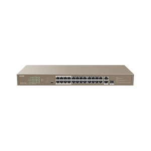 سوییچ 24 پورت POE تندا مدل TENDA TEF1126P-24-250W
