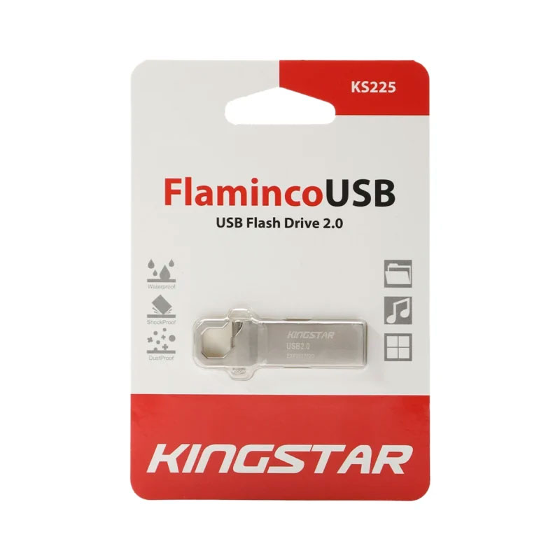 فلش مموری USB 2.0 کینگ استار مدل King Star Flaminco KS225 32GB - Image 2