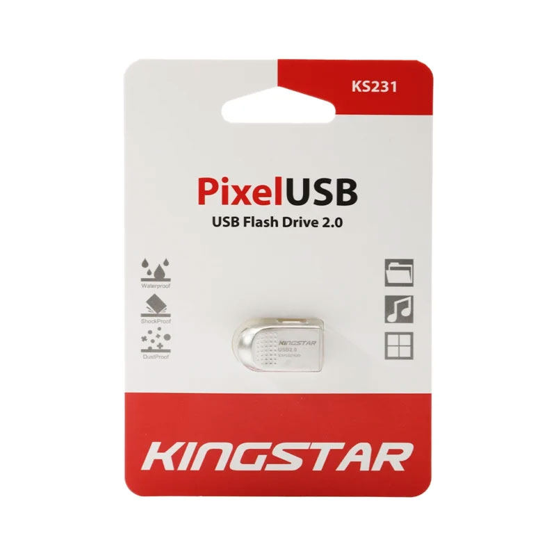فلش مموری USB 2.0 کینگ استار مدل King Star Pixel KS231 64GB - Image 2