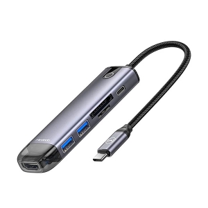 هاب 6 پورت USB Type-C مک دودو مدل Mcdodo HU-7740