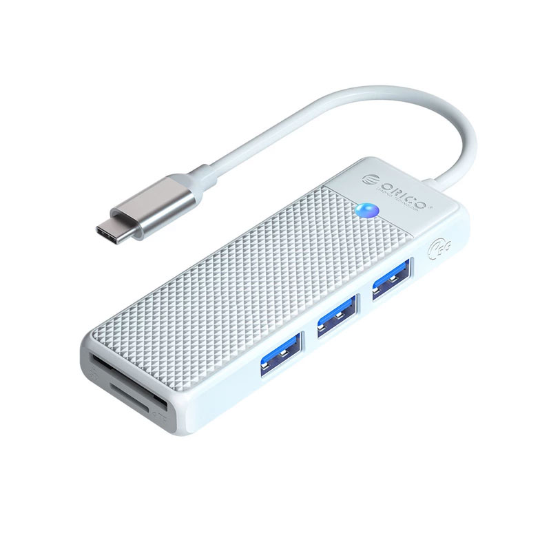 هاب 5 پورت USB Type-C اوریکو مدل ORICO PAPW3AT-C3-18 سفید