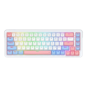 کیبورد بی سیم گیمینگ ردراگون مدل Redragon NOVA PRO K709 WBP RGB