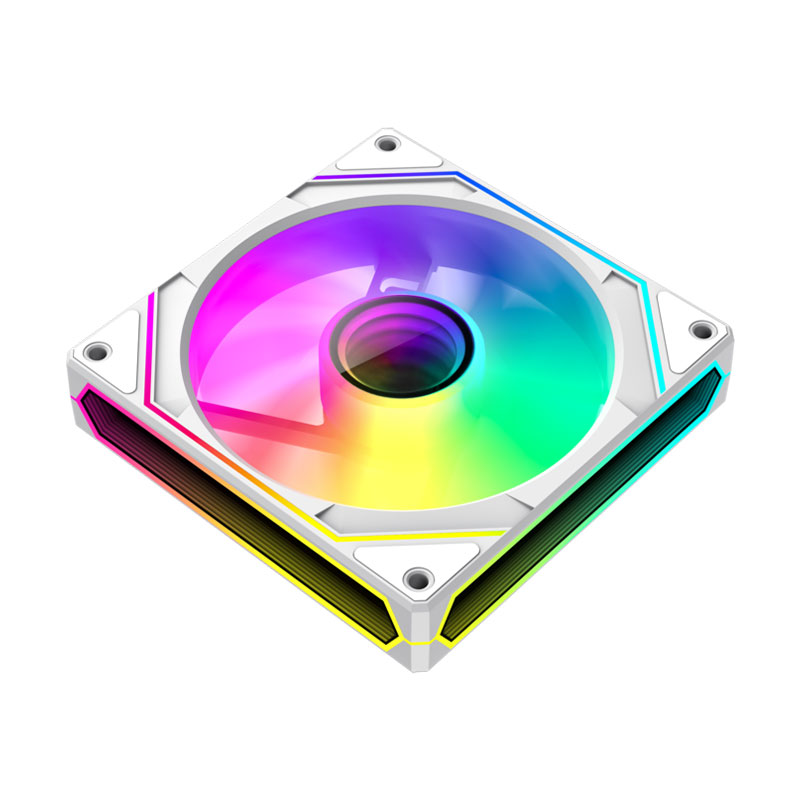 فن کیس گیم مکس مدل GameMax FN12A S8I-R Reverse White - Image 2