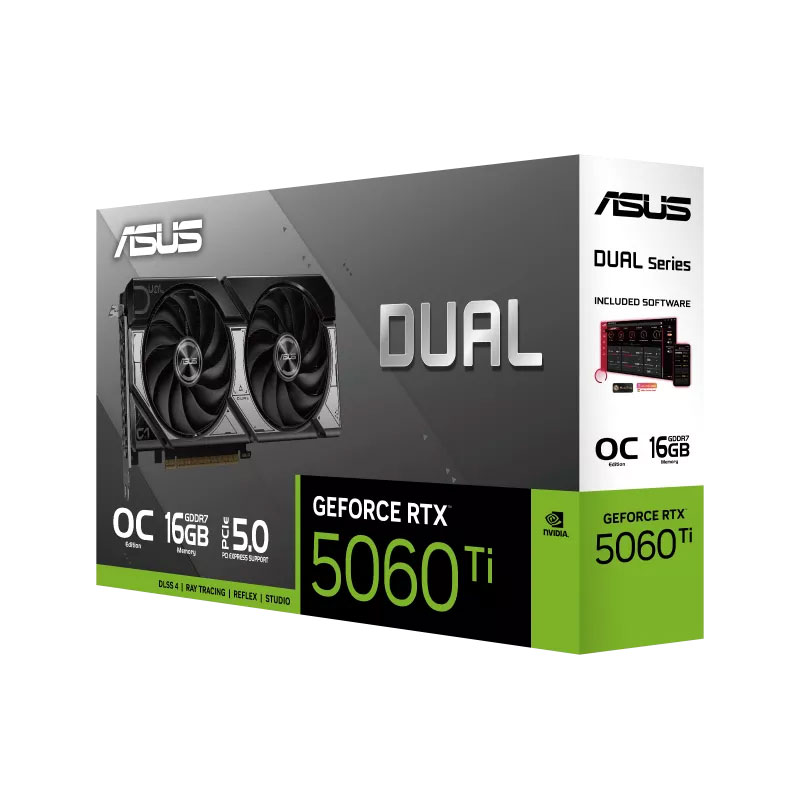 کارت گرافیک ایسوس مدل ASUS Dual GeForce RTX 5060 Ti OC 16GB - Image 5